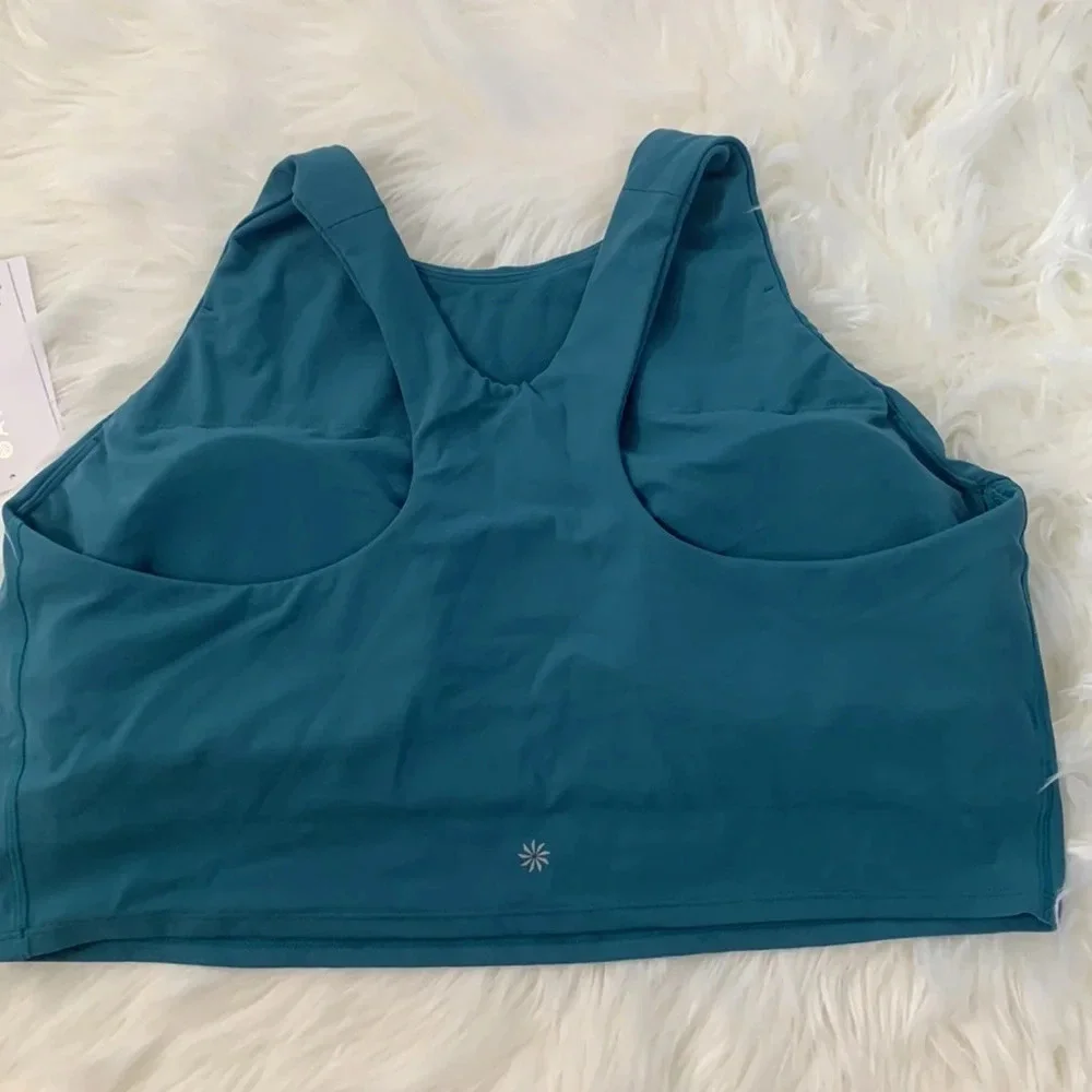 NWT Athleta Crop D-DD Soutien Gorge Long Conscious Bonnet 2X